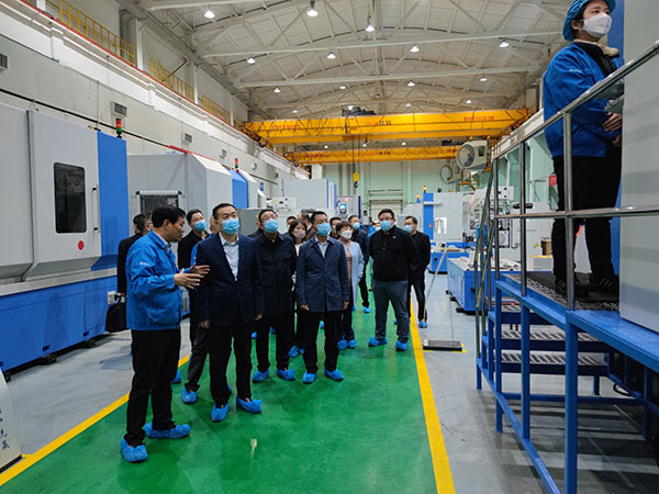 宝鸡市政协调研全市数控机床产业核心技术突破发展情况