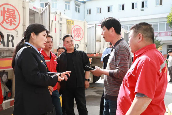 灞桥区市场监管局积极推进辖区压力容器充装信息智慧化