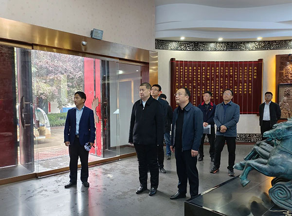 宝鸡市政协副主席李军科检查指导包抓市级重点项目建设情况