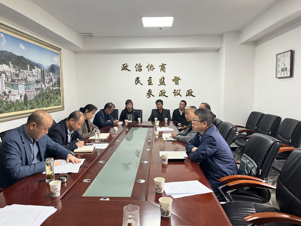 凤县政协开展应急救援能力建设专题调研