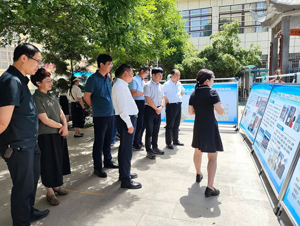 安徽省亳州市政协在凤翔区考察“社会和法制工作”