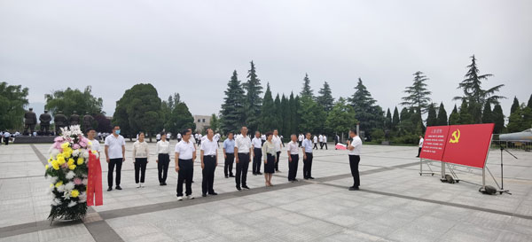陇县政协开展迎“七一”主题党日活动