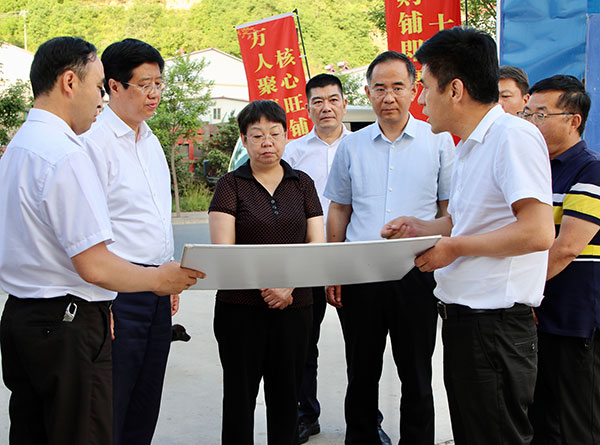 宝鸡市政协调研乡村振兴及重点项目建设情况
