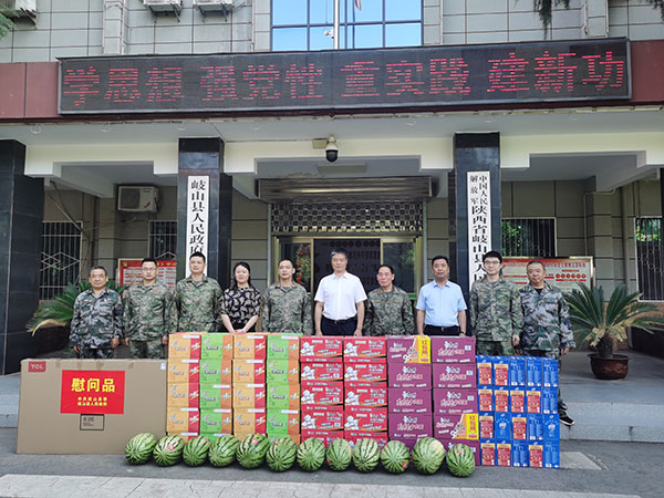 岐山县政协开展“八一”慰问活动
