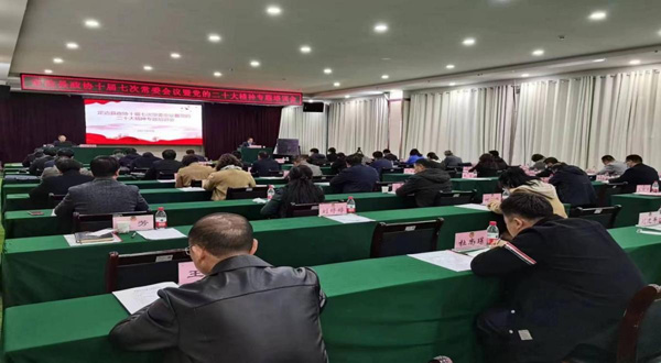 以高效履职 推动高质量发展——定边县政协这样干