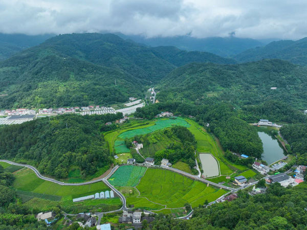 探源中华文脉·发现宝藏陕西丨石泉县丝银坝村草池湾：奏响和美乡村建设交响曲
