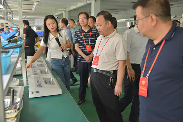 扶风县政协视察调研重点项目建设暨民营经济发展情况