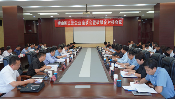 引“金融活水”为企业发展赋能 榆林市横山区召开民营企业座谈会暨政银企对接会