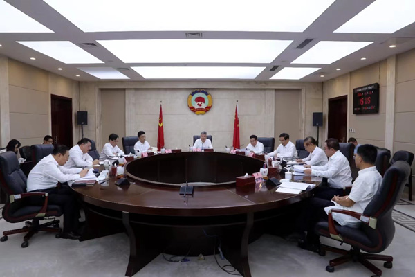 省政协党组召开学习贯彻习近平新时代中国特色社会主义思想主题教育专题民主生活会 徐新荣主持并作总结讲话