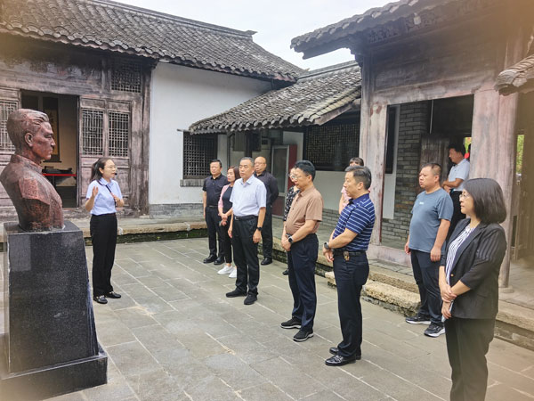 宜君县政协来南郑考察文化资源挖掘和利用工作