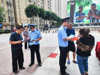 西安高新區(qū)網(wǎng)安周法治日主題活動走進(jìn)創(chuàng)匯社區(qū)