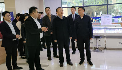范九伦一行到渭南开展调研活动