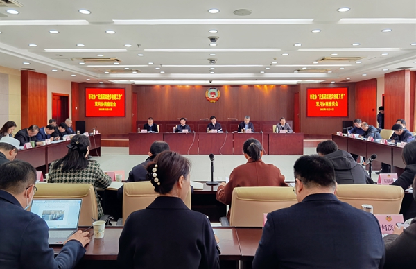 宝鸡市政协召开“民族团结进步创建工作”双