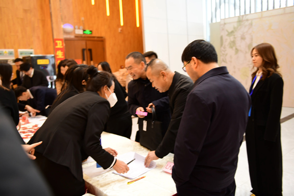 心怀民生 我们蓄势待发——靖边县政协十届三次会议委员陆续报到