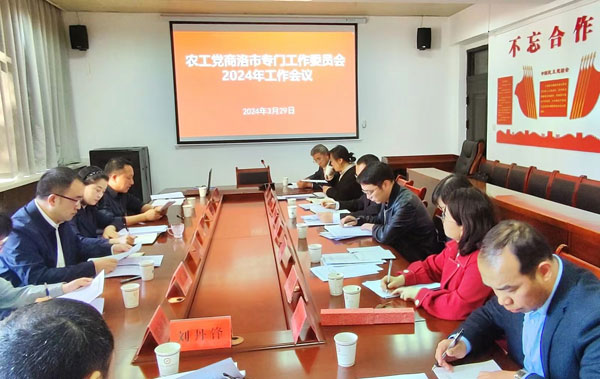 农工党商洛市委员会召开专门工作委员会2024年工作会议