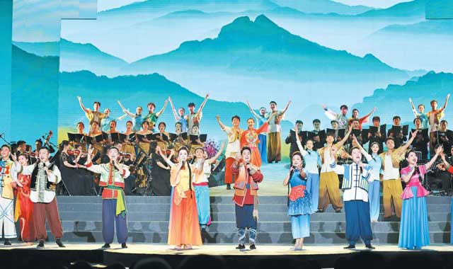 陕南民歌音乐会在西安举行