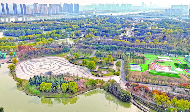 濕地公園 美景如畫(huà)