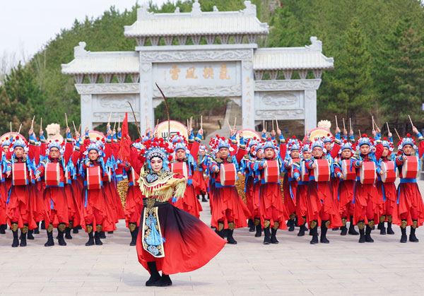 神木楊家將戰(zhàn)鼓：奏響國(guó)際舞臺(tái)前的激昂樂(lè)章