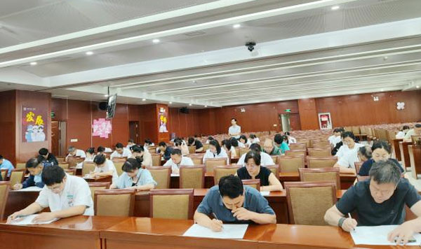 以考促学固根基 聚力迎评筑防线 榆林市第一医院开展核