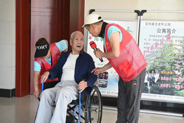 寶雞市渭濱區英達路社區“暖陽行動”暖人心 織密“一老一小”幸福網