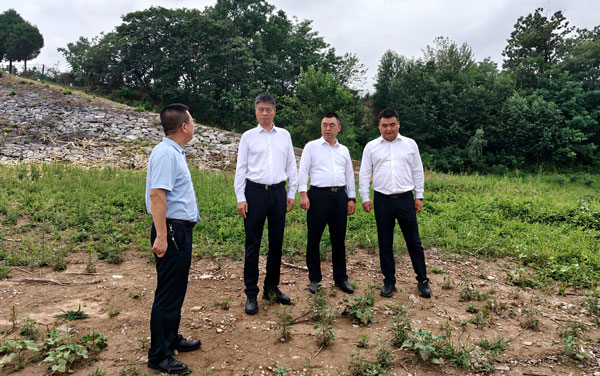 岐山縣政協(xié)在青化鎮(zhèn)開展巡河工作