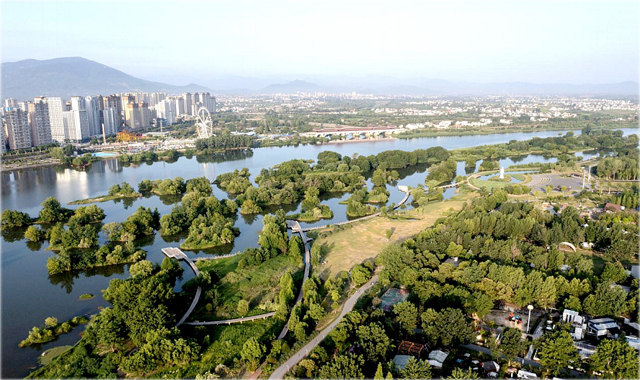 行進(jìn)中國丨漢江之畔“幸福園”的生態(tài)圖譜