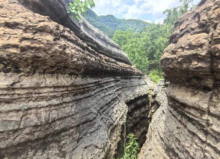 姚增战 | 毛坝河镇的石林景区