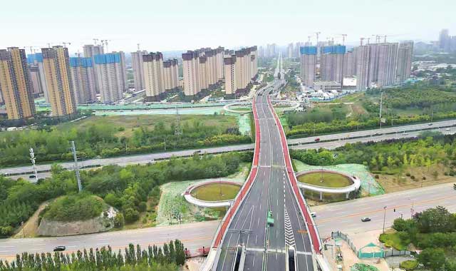 西安市大寨路西段市政工程月底建成通車