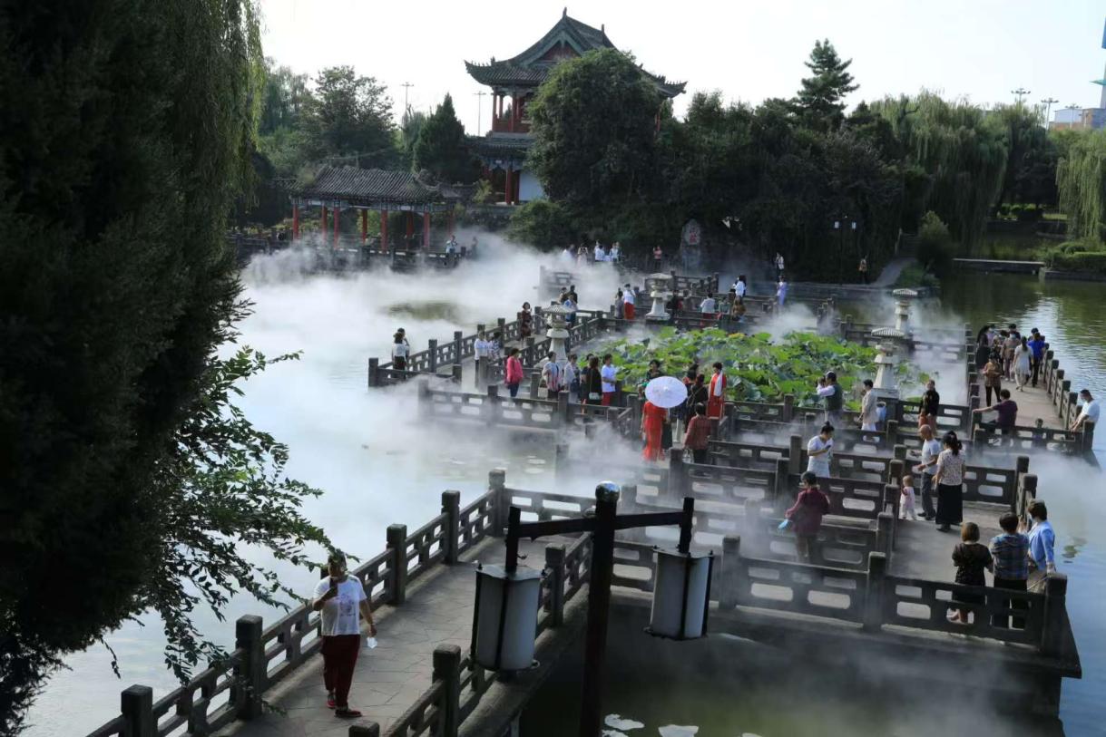 寶雞市鳳翔區(qū)暑期旅游人氣旺 特色項(xiàng)目吸引八方游客