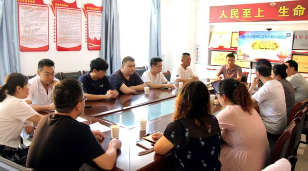 寶雞市金臺醫(yī)院召開2025年下半年征兵體檢業(yè)務(wù)培訓(xùn)會