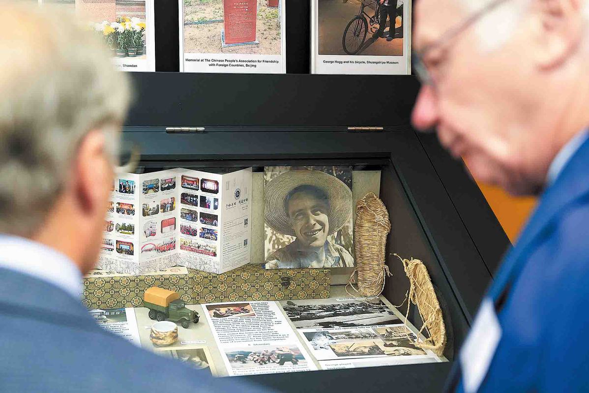Wartime hero's legacy fortifies Sino-UK bond