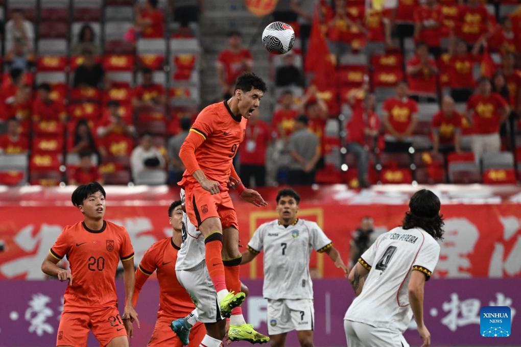 China edges Timor-Leste in AFC U23 Asian Cup qualifier