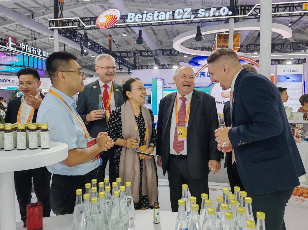 Sharing opportunities of opening up, cooperation to upgrade trade in services