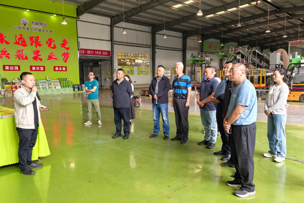 四川省阿壩州茂縣政協(xié)在鳳翔、眉縣考察特色果業(yè)及農(nóng)旅融合工作