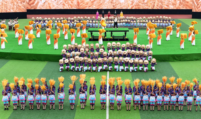 渭南市第十五屆運動會開幕