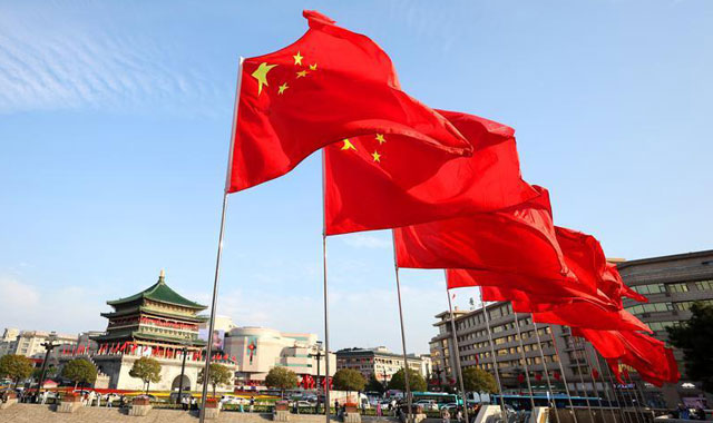 双节将至 古城西安节日氛围浓厚