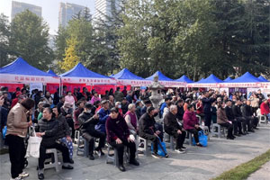 平安產(chǎn)險陜西分公司參與養(yǎng)老服務(wù)集市 弘揚