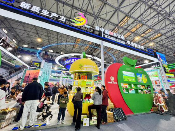 陇县携特色农产品亮相农高会 羊乳产业成核心亮点引关注