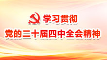 学习贯彻党的二十届四中全会精神