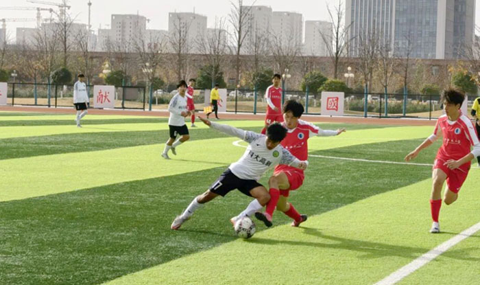 逾2400名学子逐梦绿茵 陕西大学生足球联赛点燃冬日激情