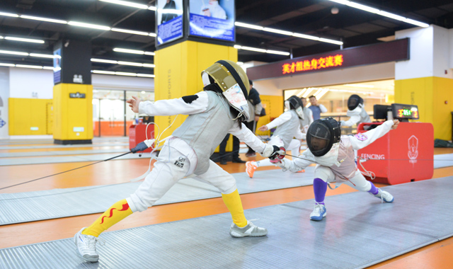 陜西2025長(zhǎng)安劍客國(guó)際擊劍精英賽英才組熱身