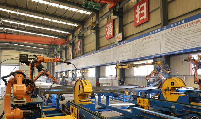 全国首个“智能钢构厂”助力延榆高铁高质量