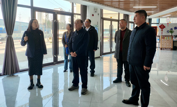 鳳翔區政協主席牛軍濤調研指導基層協商陣地工作