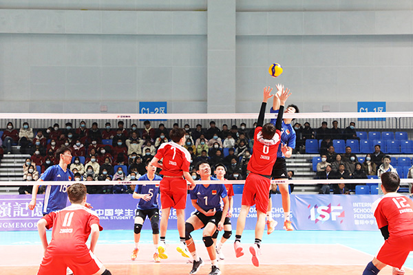 2025年U15世界中学生排球锦标赛2场比赛在丹凤县举行