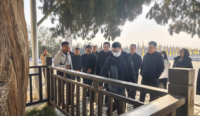 黃陵縣政協到白水考察交流 共話古樹名木保