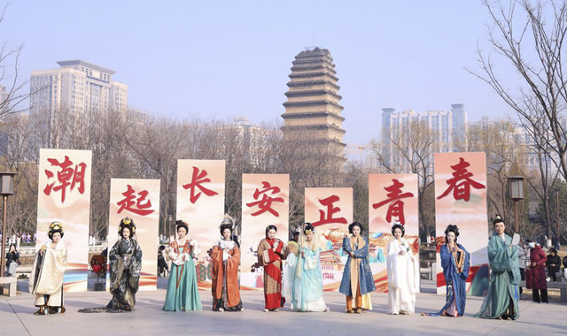 潮起长安正青春 西安“青春市集”引领青年